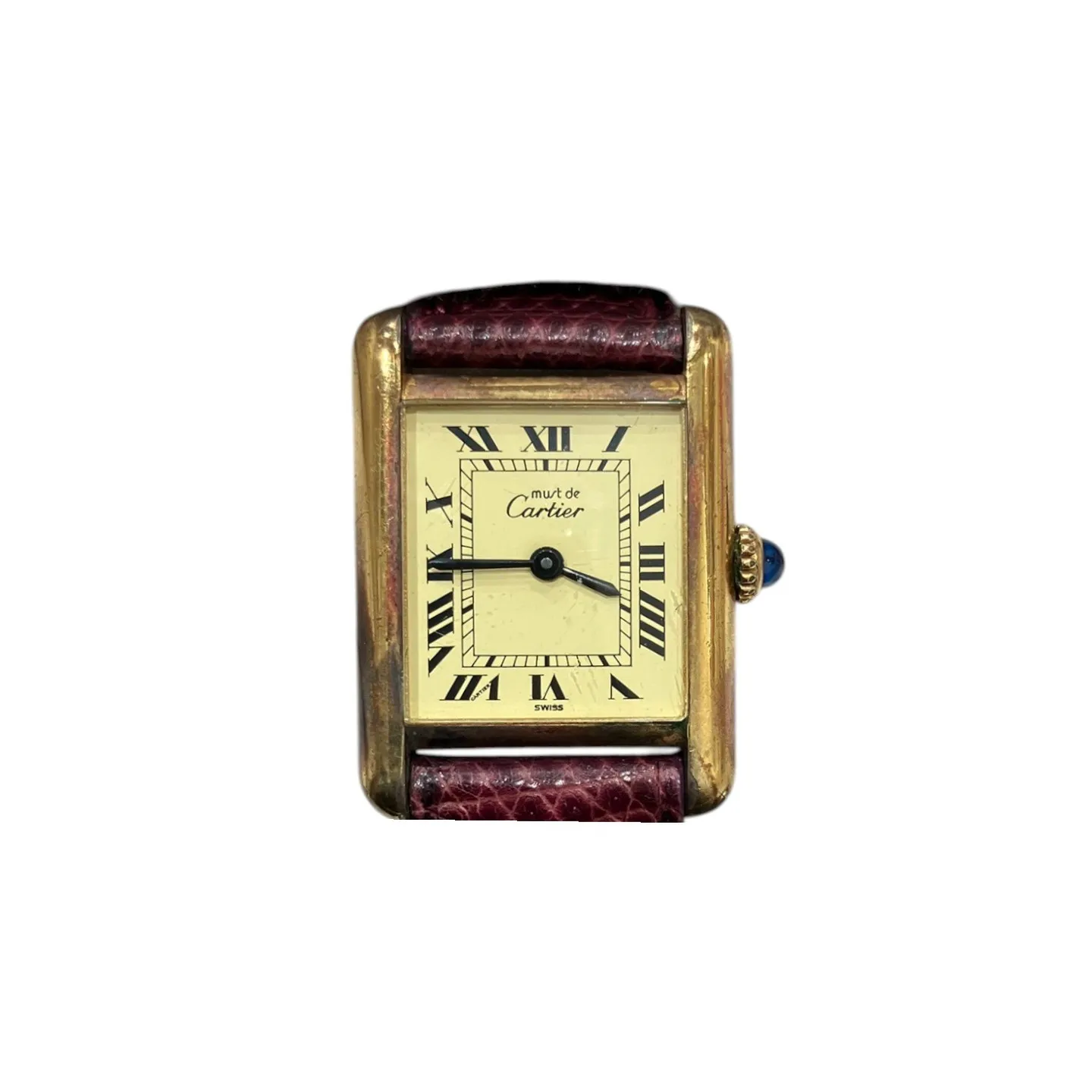 先日、カルティエ マストタンクヴェルメイユSMをお買取りいた...