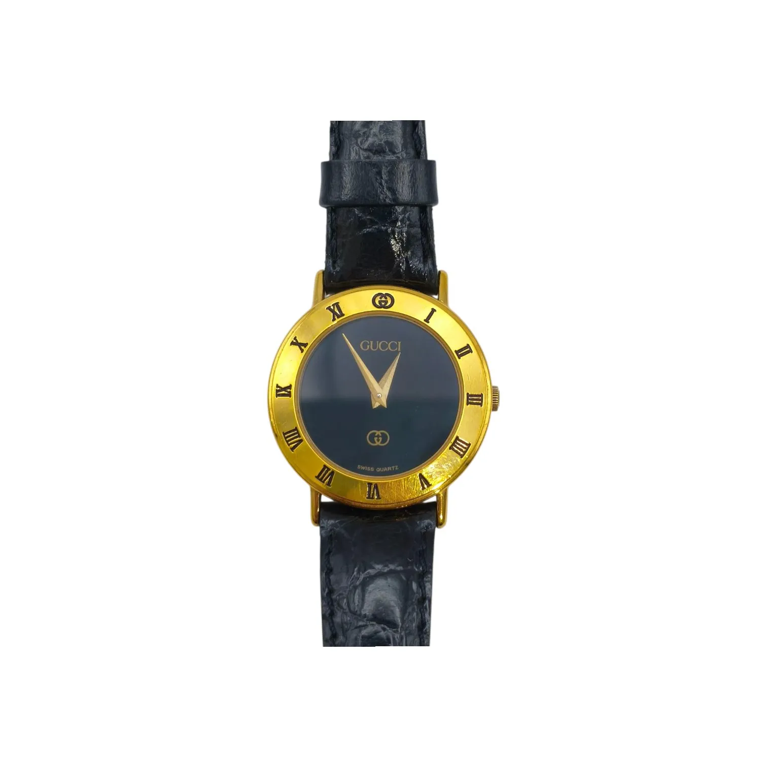 ⌚グッチ ローマンベゼル腕時計買取情報✨